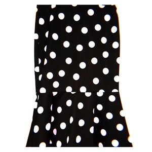Polkadot mermaid skirt